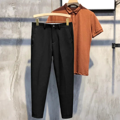 Heren pantalon recht model